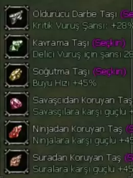  SEÇKİN TAŞLAR ( El-Zırh Ful) Şaman Dahil !