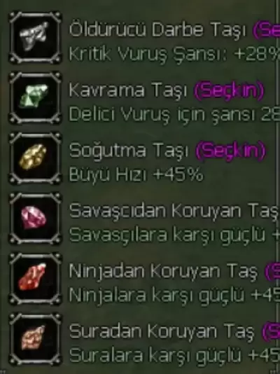  SEÇKİN TAŞLAR ( El-Zırh Ful) Şaman Dahil !